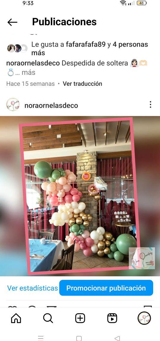 DECOra con globos 🎈🎉